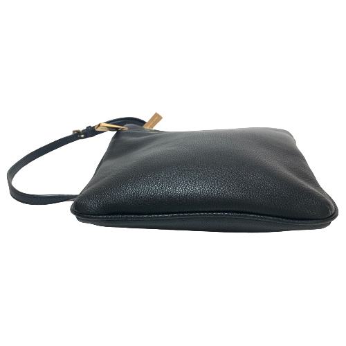 Michael Kors Black Leather Crossbody Bag | Gently Used |