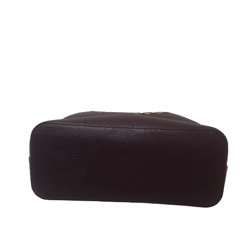 Kate Spade Purple Leather Minnie 'Paloma Road Janell' Tote | Pre Loved |