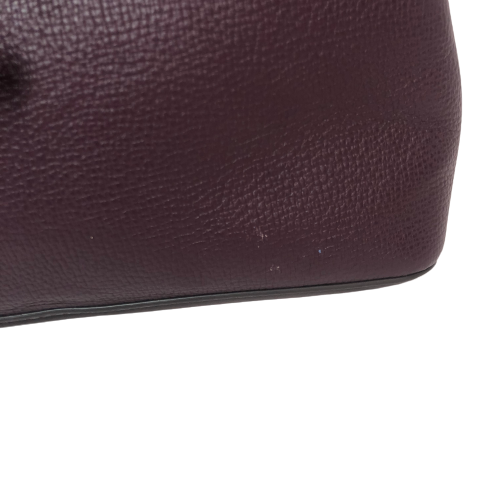 Kate Spade Purple Leather Minnie 'Paloma Road Janell' Tote | Pre Loved |