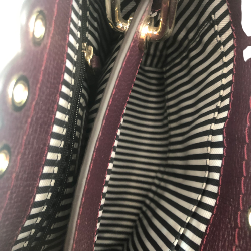 Kate Spade Purple Leather Minnie 'Paloma Road Janell' Tote | Pre Loved |