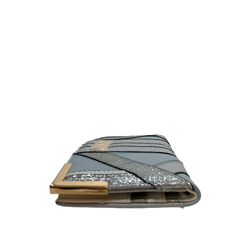 River Island Blue & Grey Envelope Wallet | Like New |