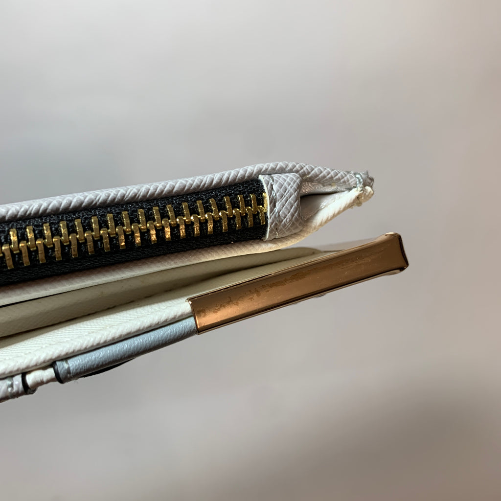 River Island Blue & Grey Envelope Wallet | Like New |