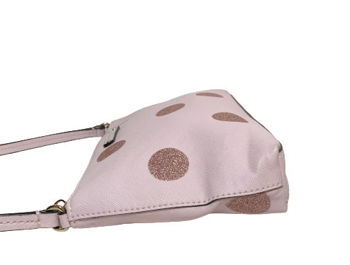 Kate Spade Pink Polka Dot Crossbody Bag | Pre Loved |