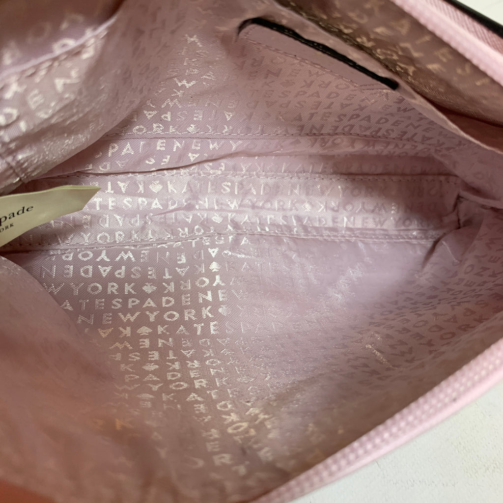 Kate Spade Pink Polka Dot Crossbody Bag | Pre Loved |