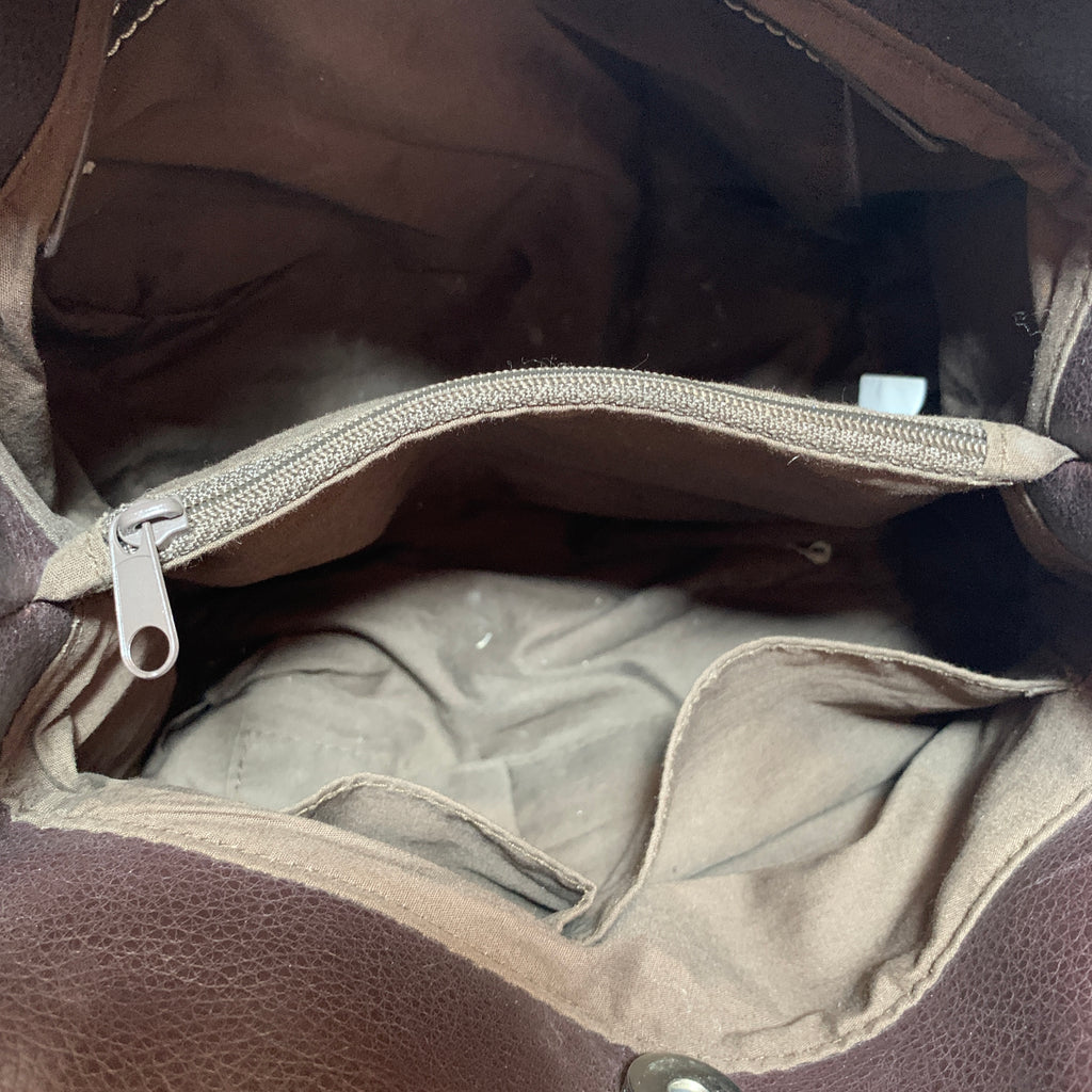 Tommy Hilfiger Brown Monogram Mini Tote | Pre Loved |