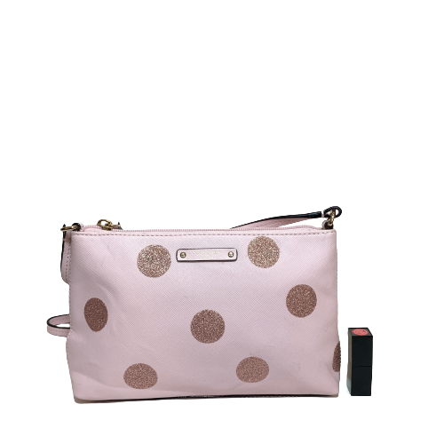 Kate Spade Pink Polka Dot Crossbody Bag | Pre Loved |