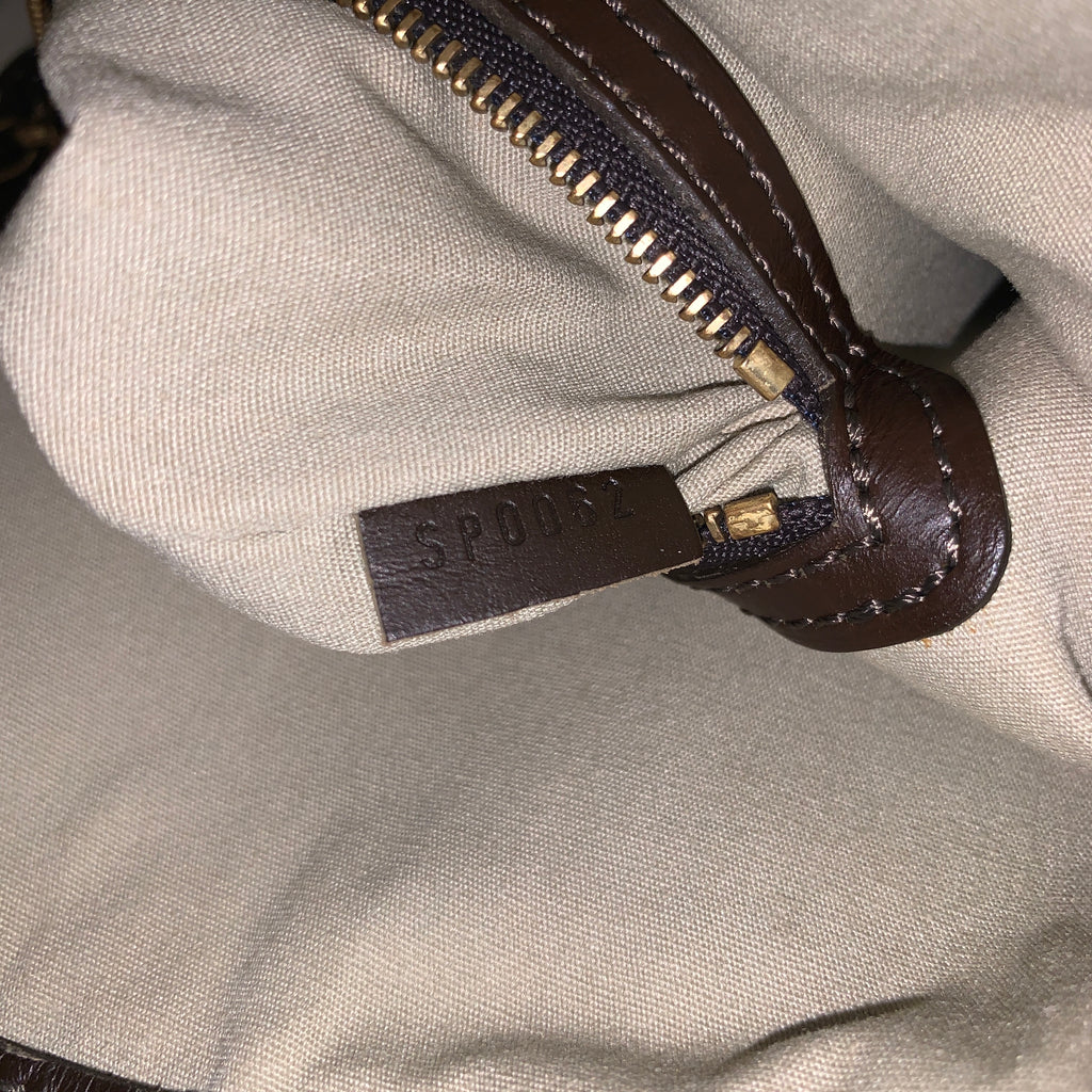 Louis Vuitton Khaki Monogram Mini Lin Francoise Shoulder Bag | Pre Loved |