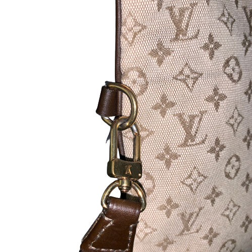 Louis Vuitton Khaki Monogram Mini Lin Francoise Shoulder Bag | Pre Loved |