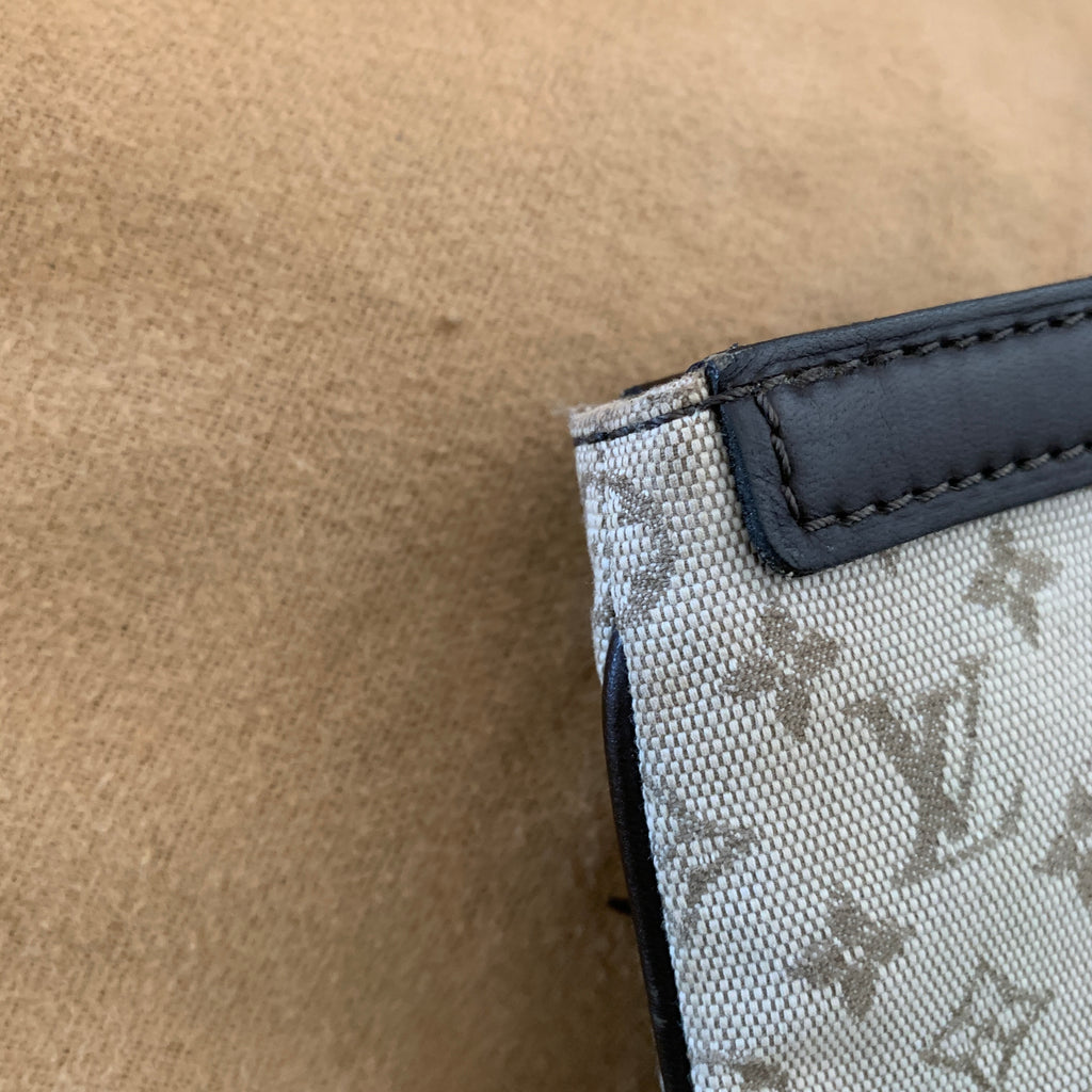 Louis Vuitton Khaki Monogram Mini Lin Francoise Shoulder Bag | Pre Loved |