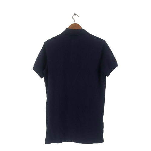 Ralph Lauren Men's Navy & White Polo Shirt | Gently Used |