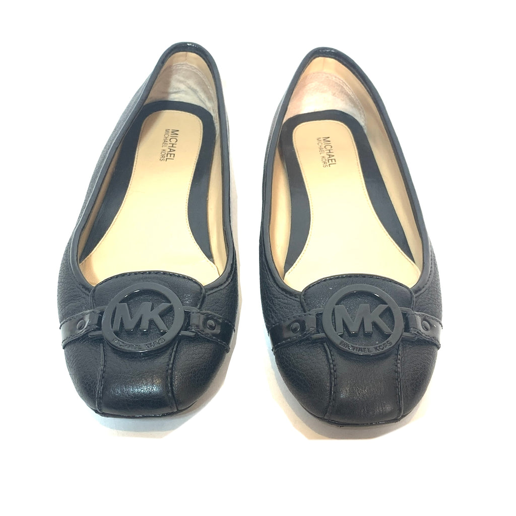 Michael Kors Black Leather Fulton Loafers | Pre Loved |