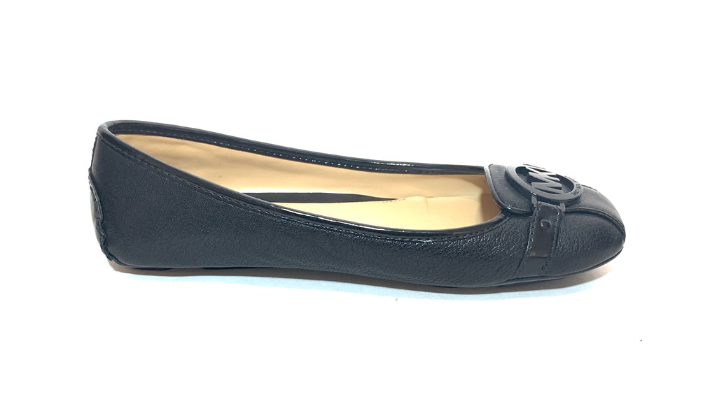 Michael Kors Black Leather Fulton Loafers | Pre Loved |
