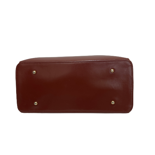 Jafferjees Tan Leather Satchel | Pre Loved |