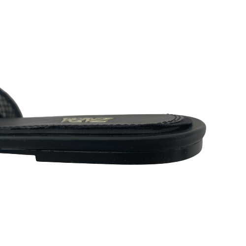 ZARA Black Pearl Slides | Pre Loved |