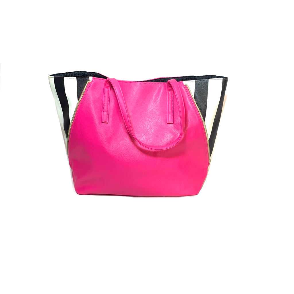 Juicy Couture Hot Pink & Zebra Print Large Tote Bag | Brand New |