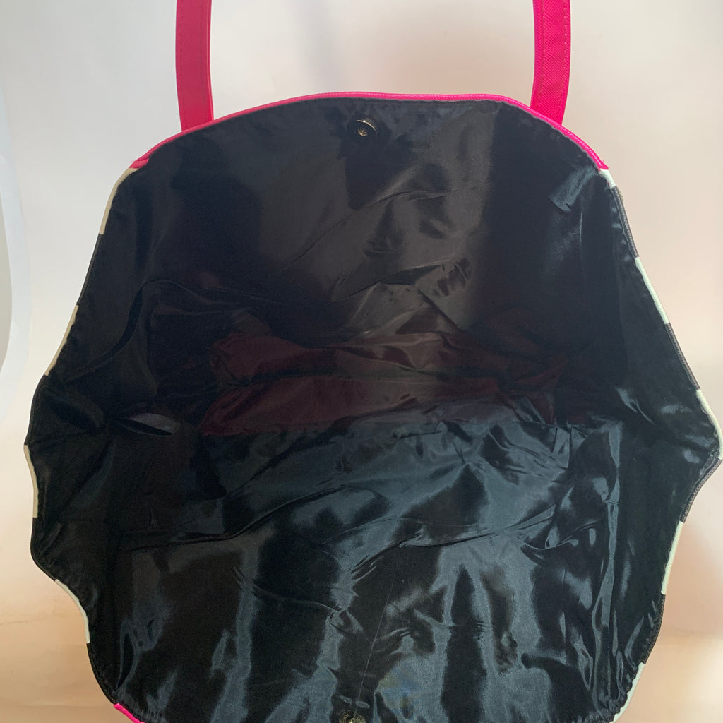 Juicy Couture Hot Pink & Zebra Print Large Tote Bag | Brand New |