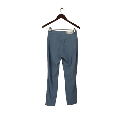 Uniqlo Powder Blue Cropped High-Rise Legging Pants | Brand New |
