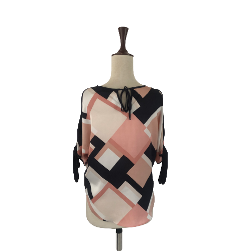 Principles for Debenham's Cold-Shoulder Printed Blouse | Gently Used |