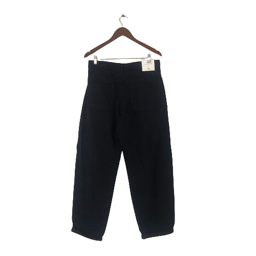 ZARA Dark Navy 'Emel' Cuffed Jeans | Brand New |