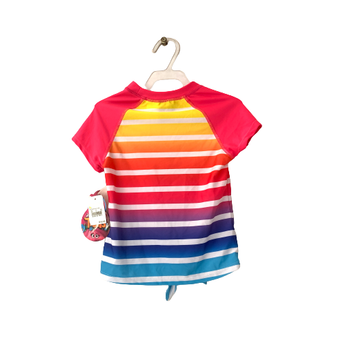Trolls Multi-coloured Swim Shirt | Brand New |
