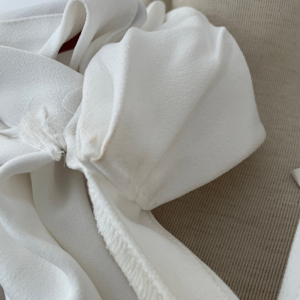 ZARA White Cropped Collared Shirt | Brand New |