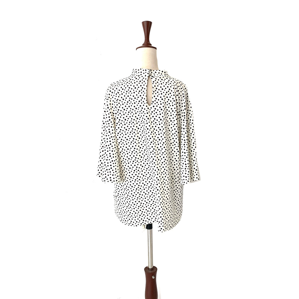 NEXT Black & White Polka Dot Top | Brand New |