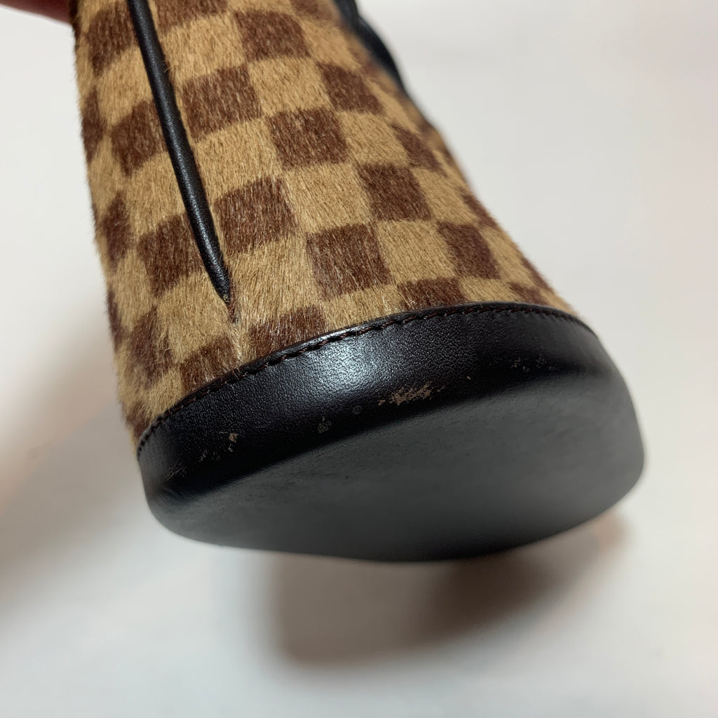 Louis Vuitton Impala Damier Calf Hair Mini Tote Bag | Pre Loved |