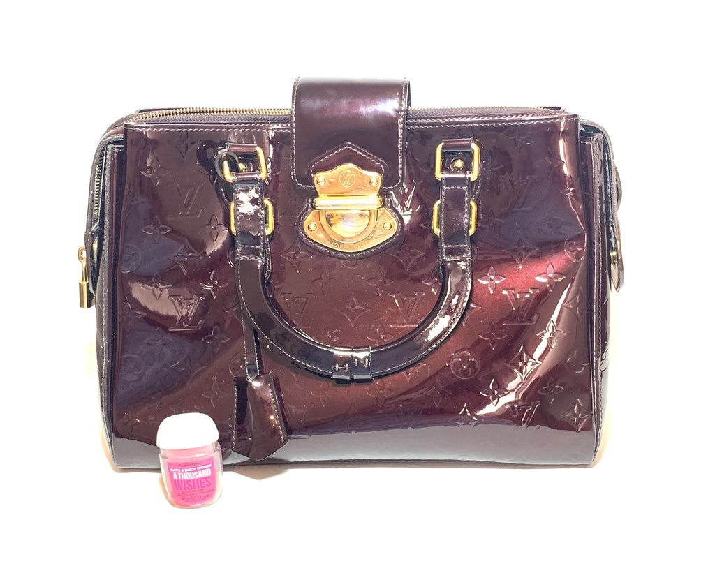 Louis Vuitton Amarante Monogram Vernis Melrose Avenue Bag | Pre Loved |