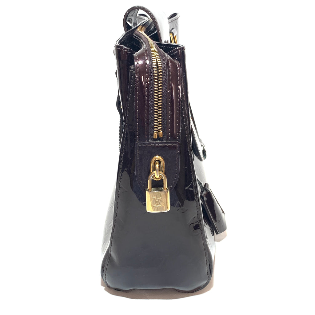 Louis Vuitton Amarante Monogram Vernis Melrose Avenue Bag | Pre Loved |