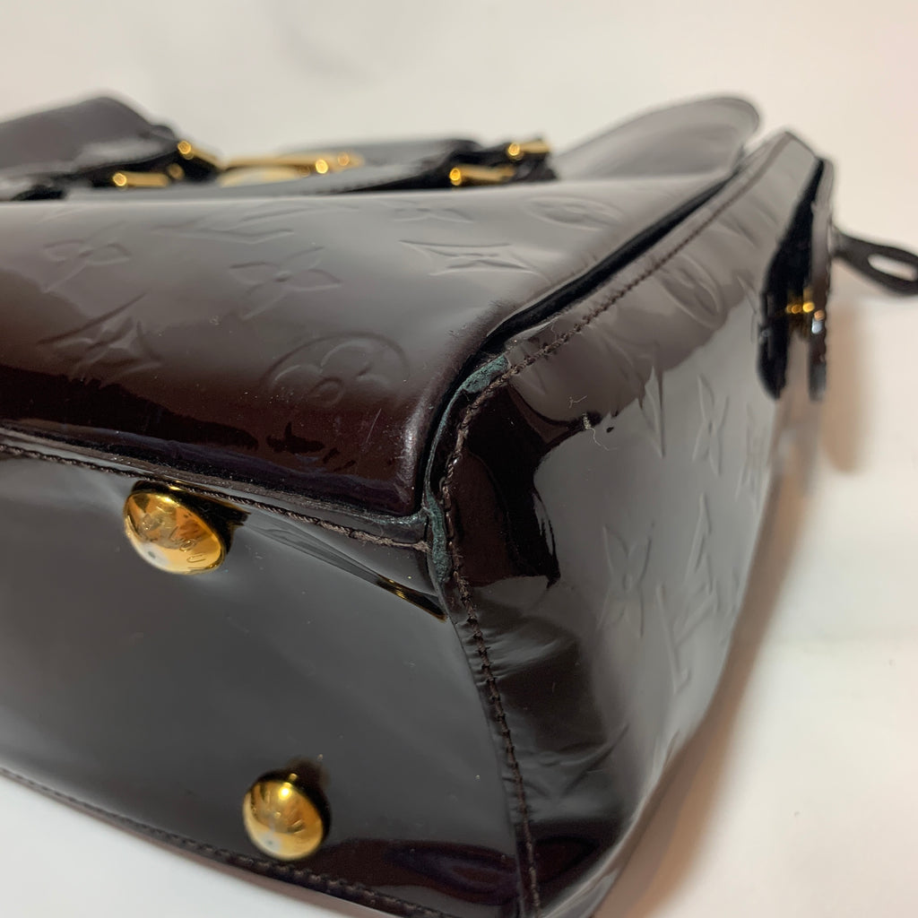 Louis Vuitton Amarante Monogram Vernis Melrose Avenue Bag | Pre Loved |