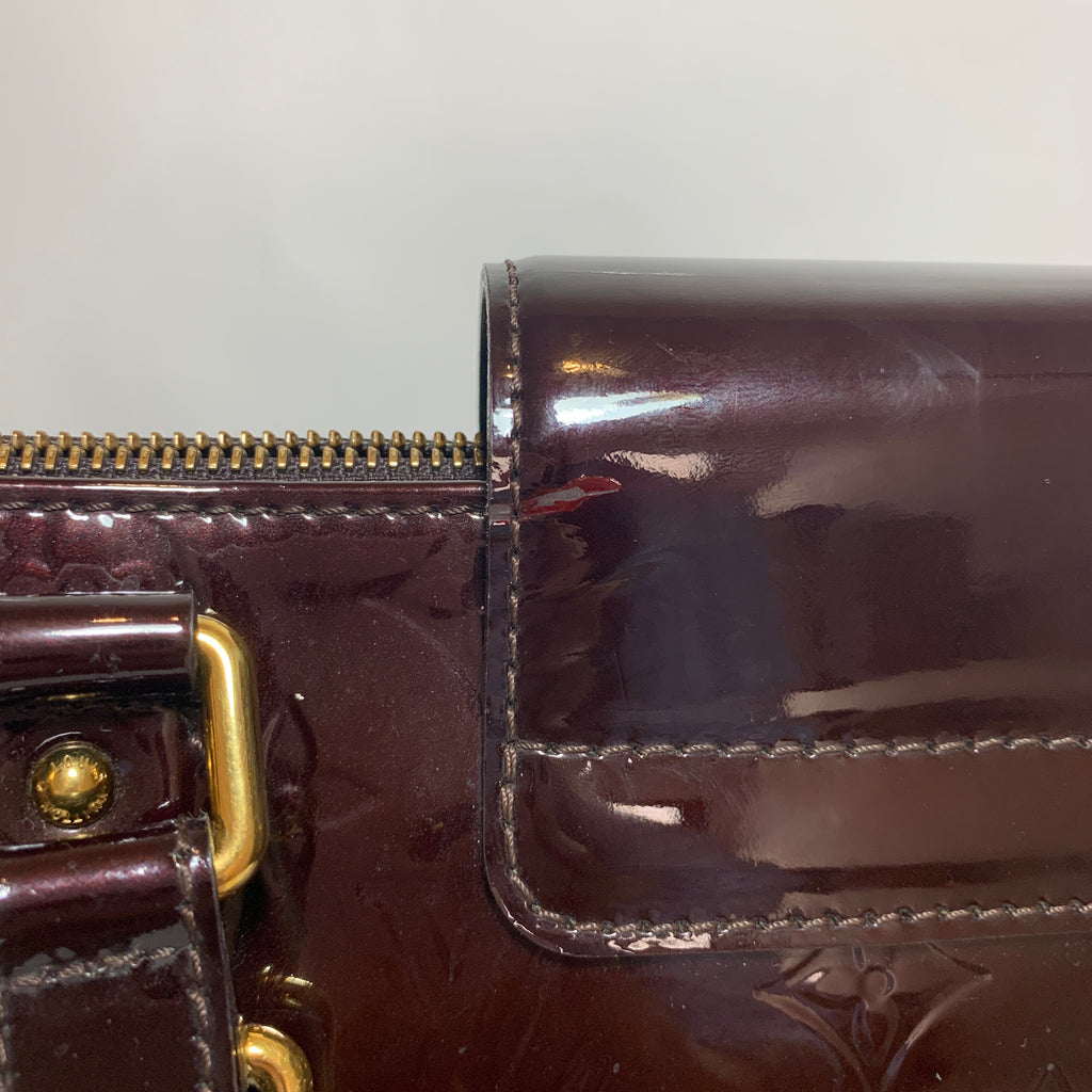 Louis Vuitton Amarante Monogram Vernis Melrose Avenue Bag | Pre Loved |