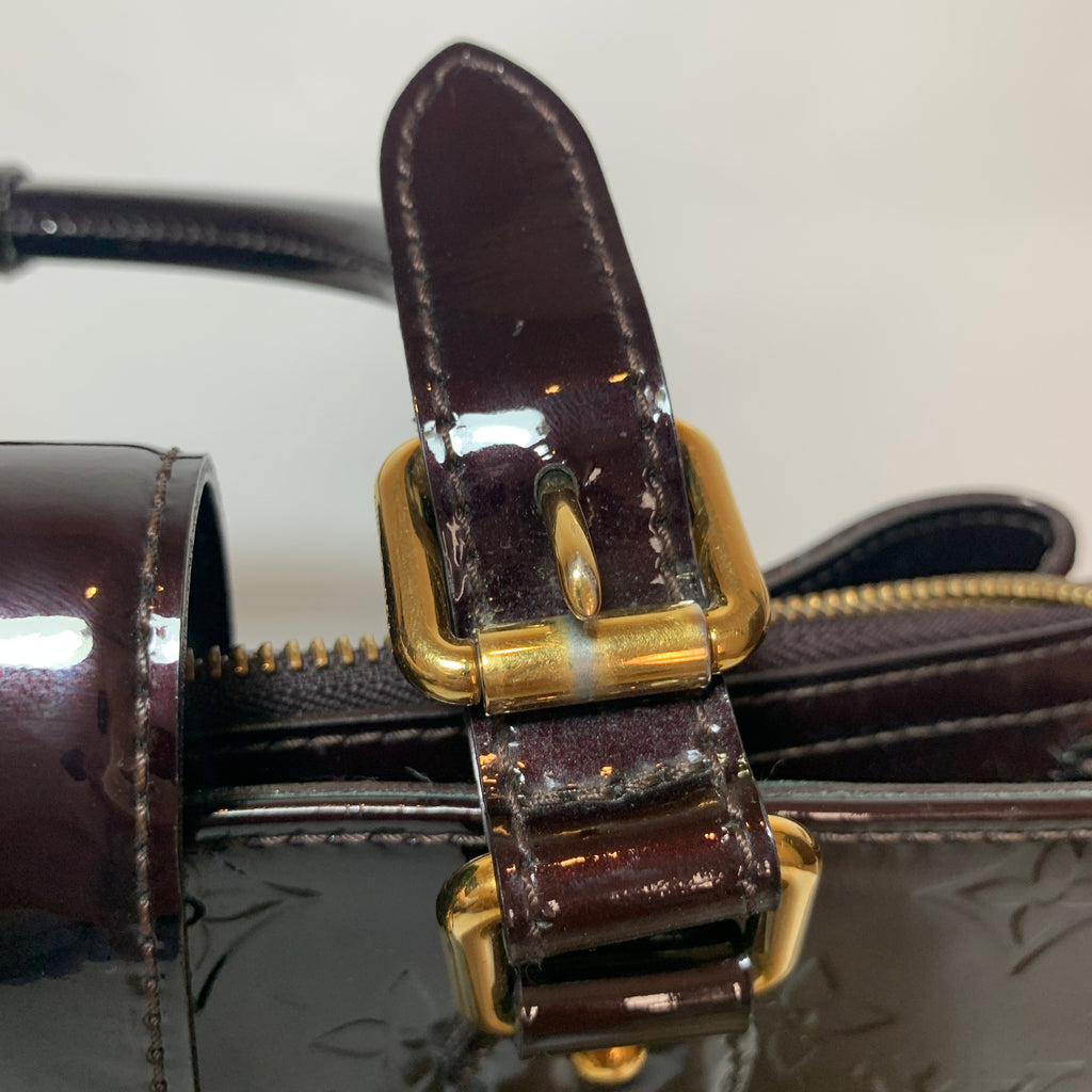 Louis Vuitton Amarante Monogram Vernis Melrose Avenue Bag | Pre Loved |