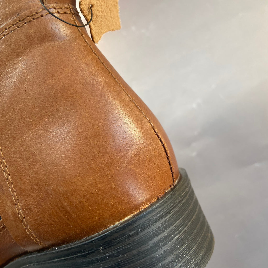 New Look Brown Leather Ankle Boots | Like New |