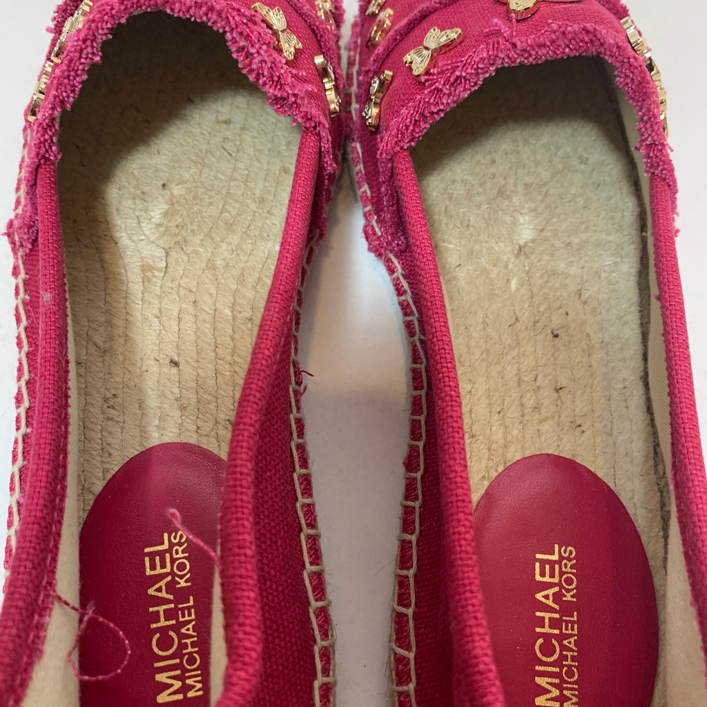 Michael Kors Pink 'Tibby' Espadrilles | Brand New |