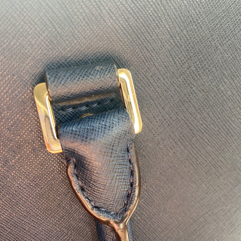 Michael Kors Navy Leather Selma Satchel | Pre Loved |