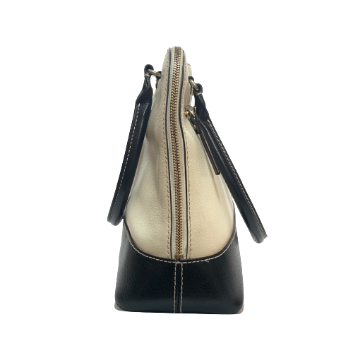 Kate Spade Cream & Black Large Dome Shoulder Bag | Pre Loved |