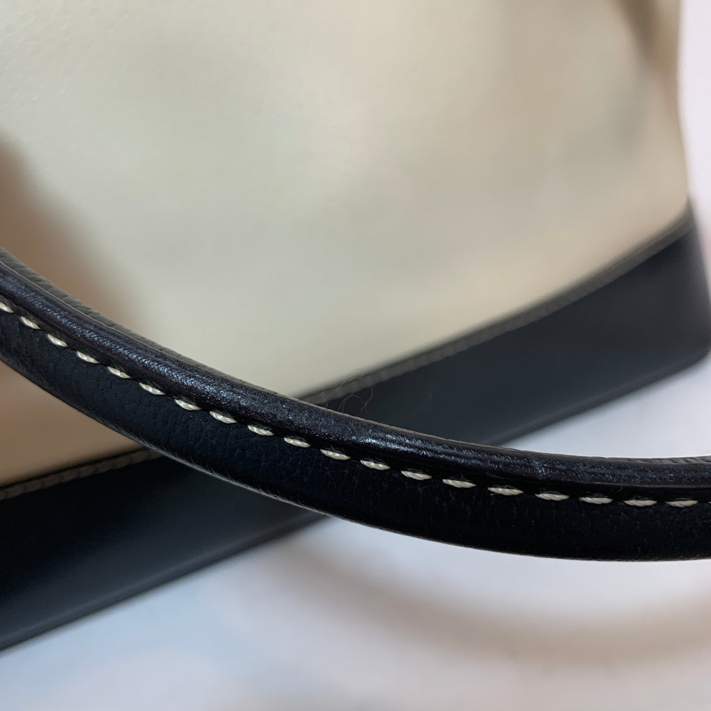 Kate Spade Cream & Black Large Dome Shoulder Bag | Pre Loved |