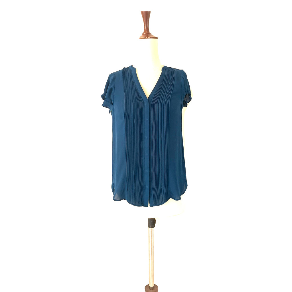 H&M Teal Blue Top | Gently Used |