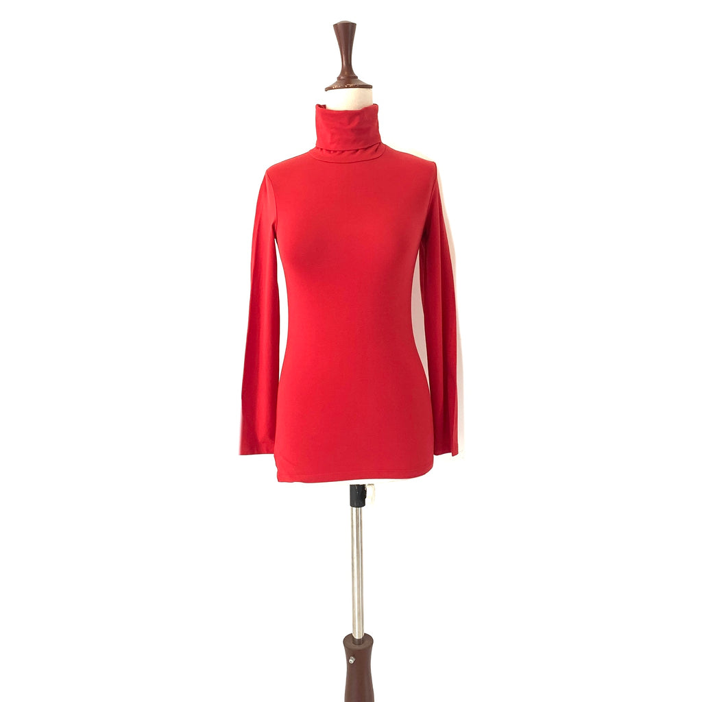 Mango Red Turtle Neck Top | Brand New |