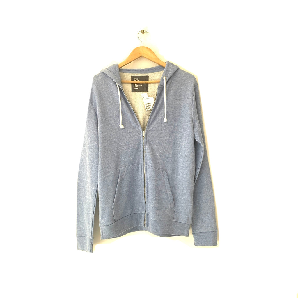 H&M Unisex Blue Hoodie Sweatshirt  | Brand New |