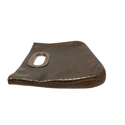 Michael Kors Bronze Python Clutch Bag | Pre Loved |