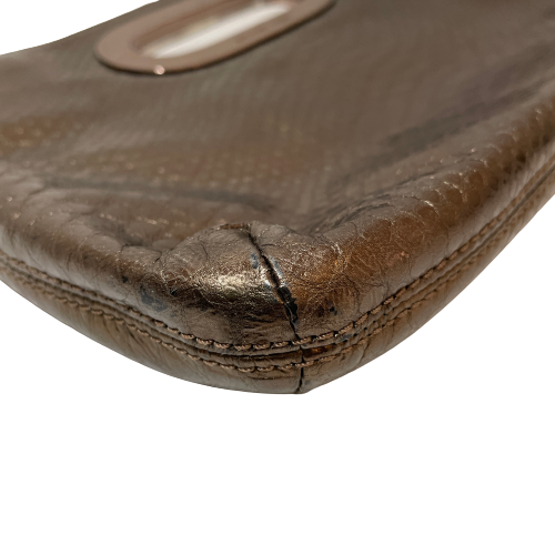 Michael Kors Bronze Python Clutch Bag | Pre Loved |
