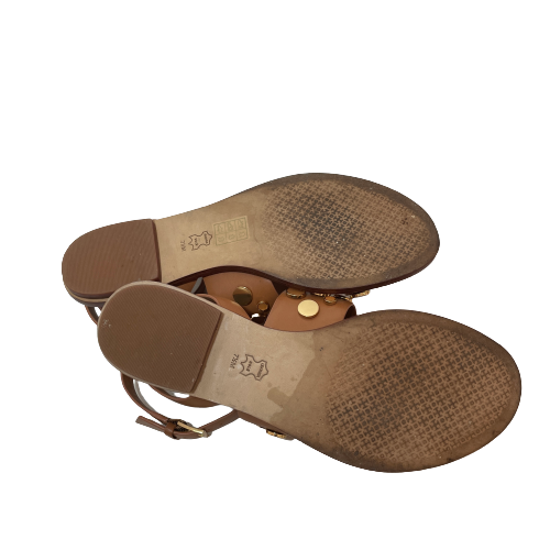 Tory Burch Tan 'Suki' Sandals | Gently Used |