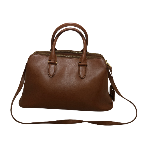 Ralph Lauren Brown Leather Satchel | Pre Loved |