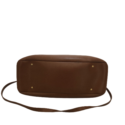 Ralph Lauren Brown Leather Satchel | Pre Loved |