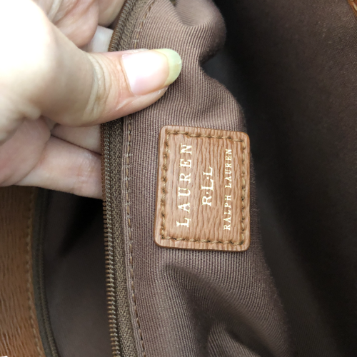 Ralph Lauren Brown Leather Satchel | Pre Loved |