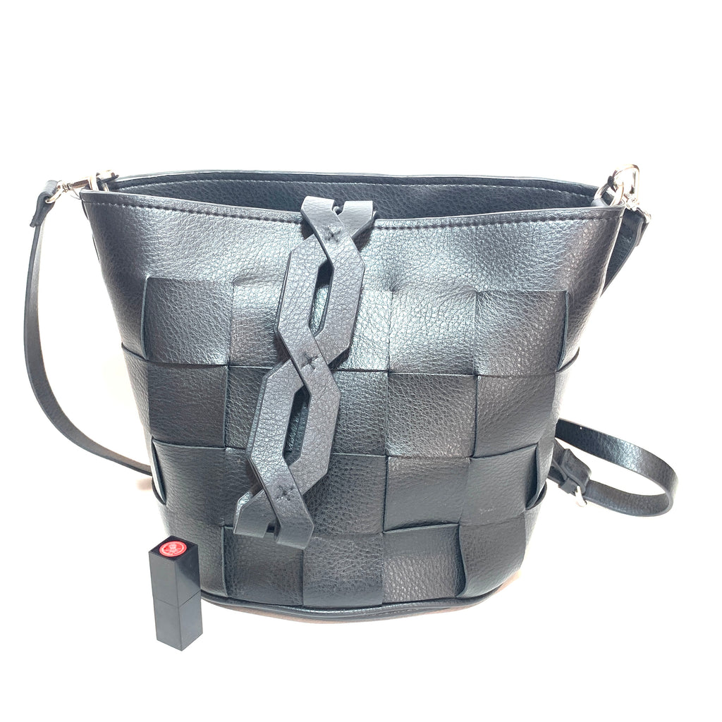 ZARA Black Bucket Bag | Gently Used |