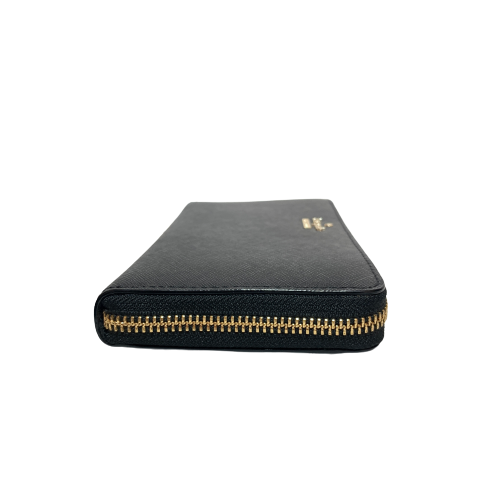Kate Spade Black Leather Ziparound Continental Wallet | Like New |