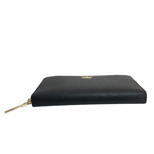 Kate Spade Black Leather Ziparound Continental Wallet | Like New |