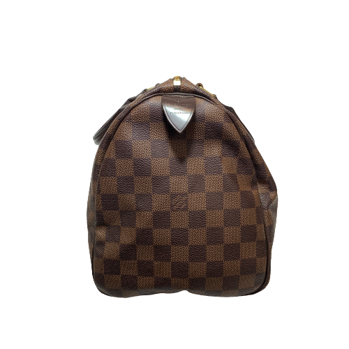 Louis Vuitton Damier Ebene Speedy 30 Tote Bag | Pre Loved |